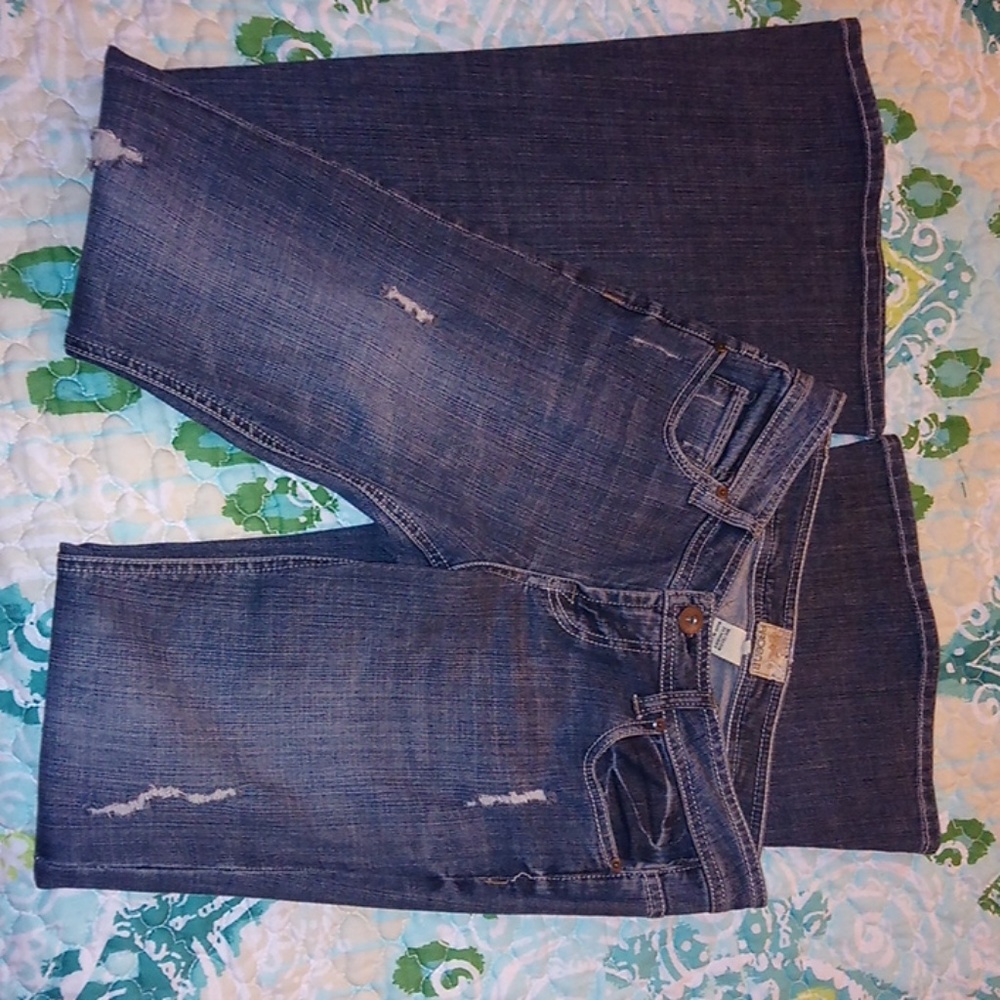Arden B Flare Jeans denim. Tall. Sz Junior 8.